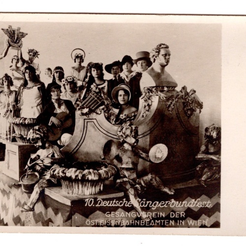 AK, 10. Deutsche Sängerbundfest, Wien, Ansichtskarte (S5605)
