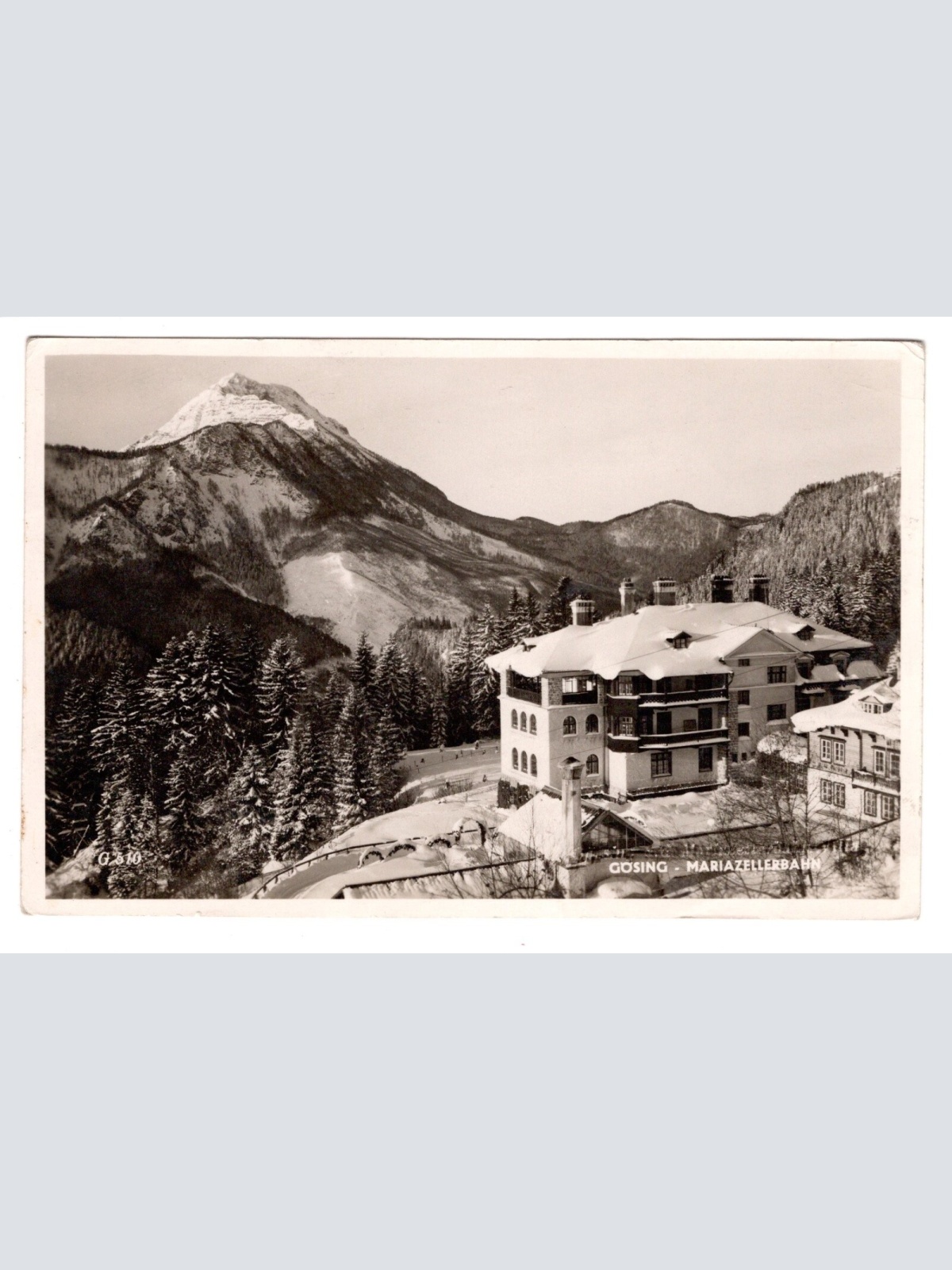 AK, Mariazellerbahn, Gösing, Niederösterreich, Ansichtskarte (S5611)