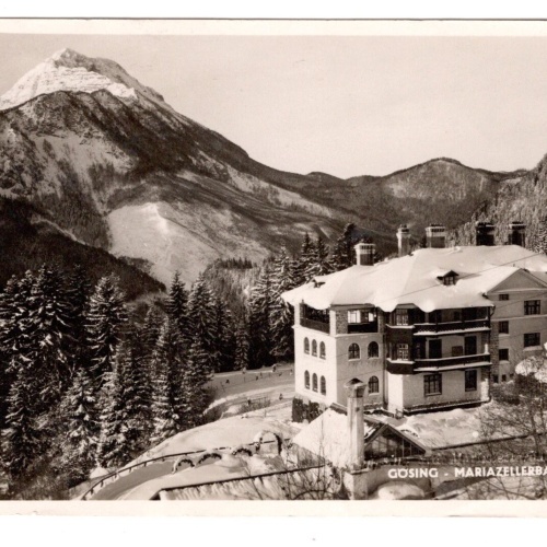 AK, Mariazellerbahn, Gösing, Niederösterreich, Ansichtskarte (S5611)