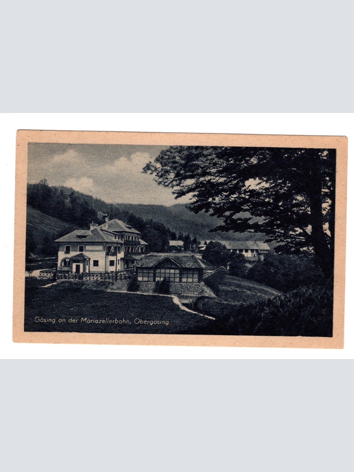 AK, Mariazellerbahn, Gösing, Niederösterreich, Ansichtskarte (S5612)