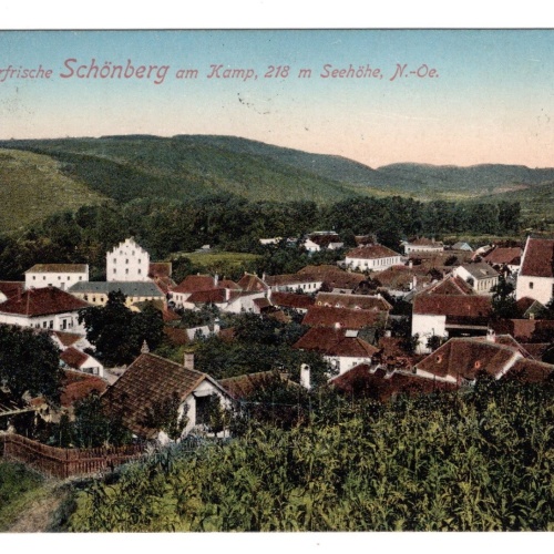 AK, Schönberg am Kamp, Niederösterreich, Ansichtskarte (S5621)