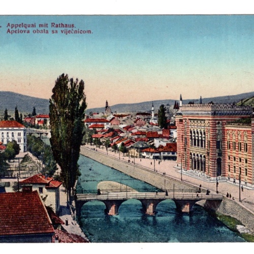AK, Sarajevo, Bosnien, Ansichtskarte (S5622)