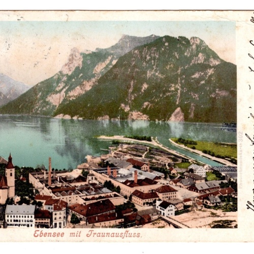 AK, Ebensee, Oberösterreich, Ansichtskarte (S5647)
