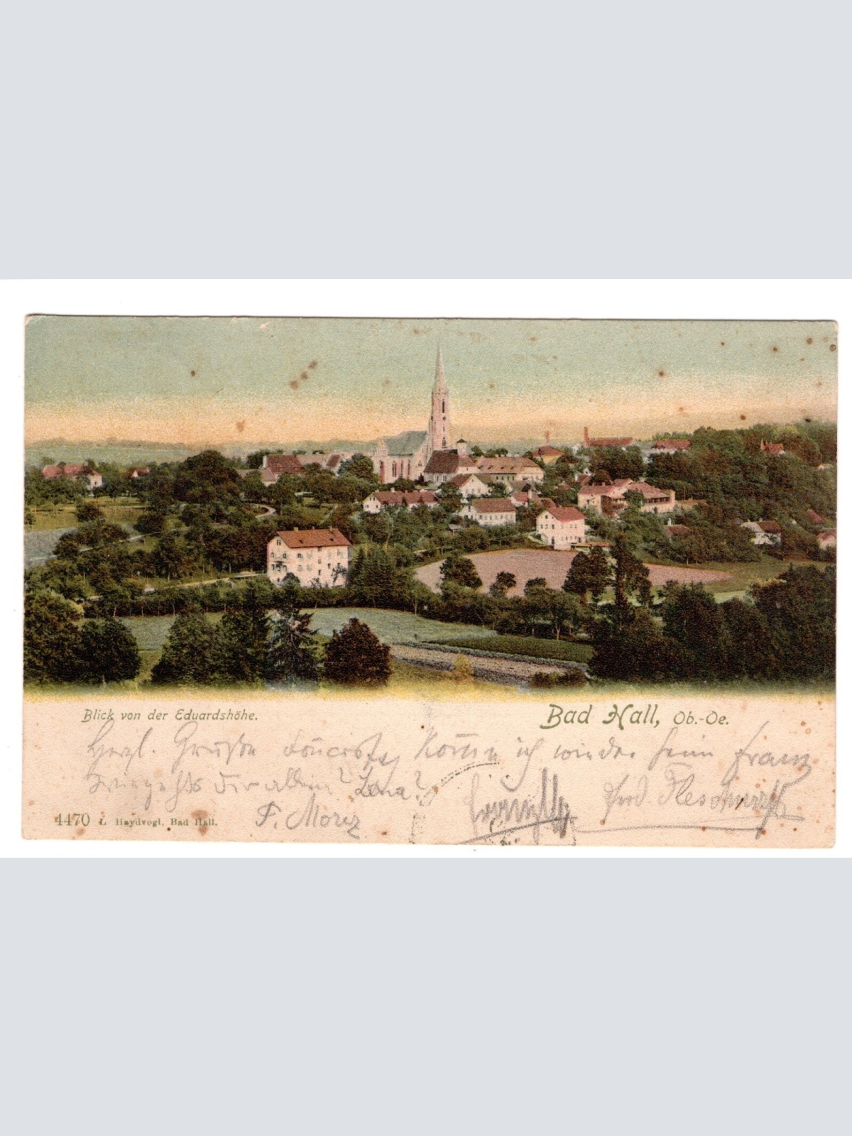 AK, Bad Hall, Oberösterreich, Ansichtskarte (S5649)