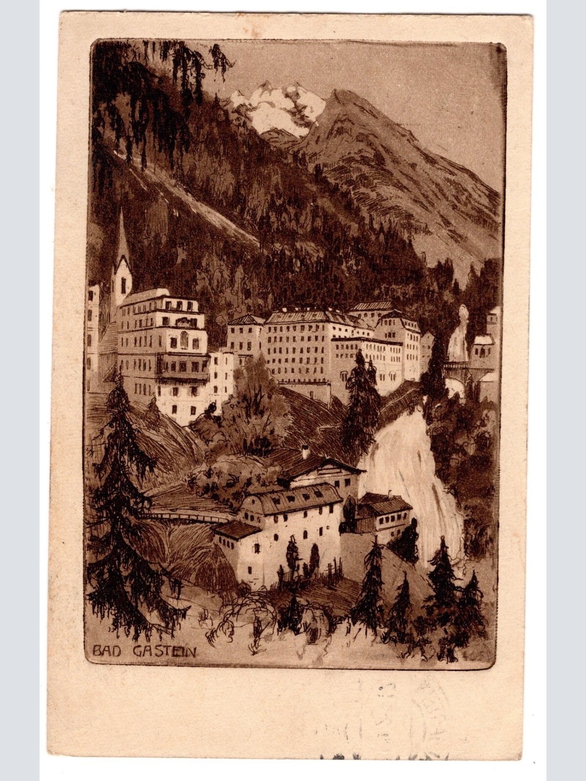 AK, Bad Gastein, Salzburg, Ansichtskarte (S5658)