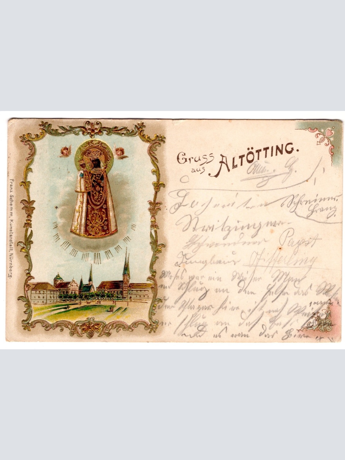 AK, Altötting, Bayern, Ansichtskarte (S5671)