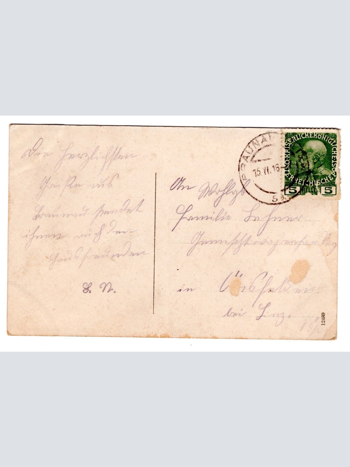 AK, Braunau am Inn, Oberösterreich, Ansichtskarte (S5677)