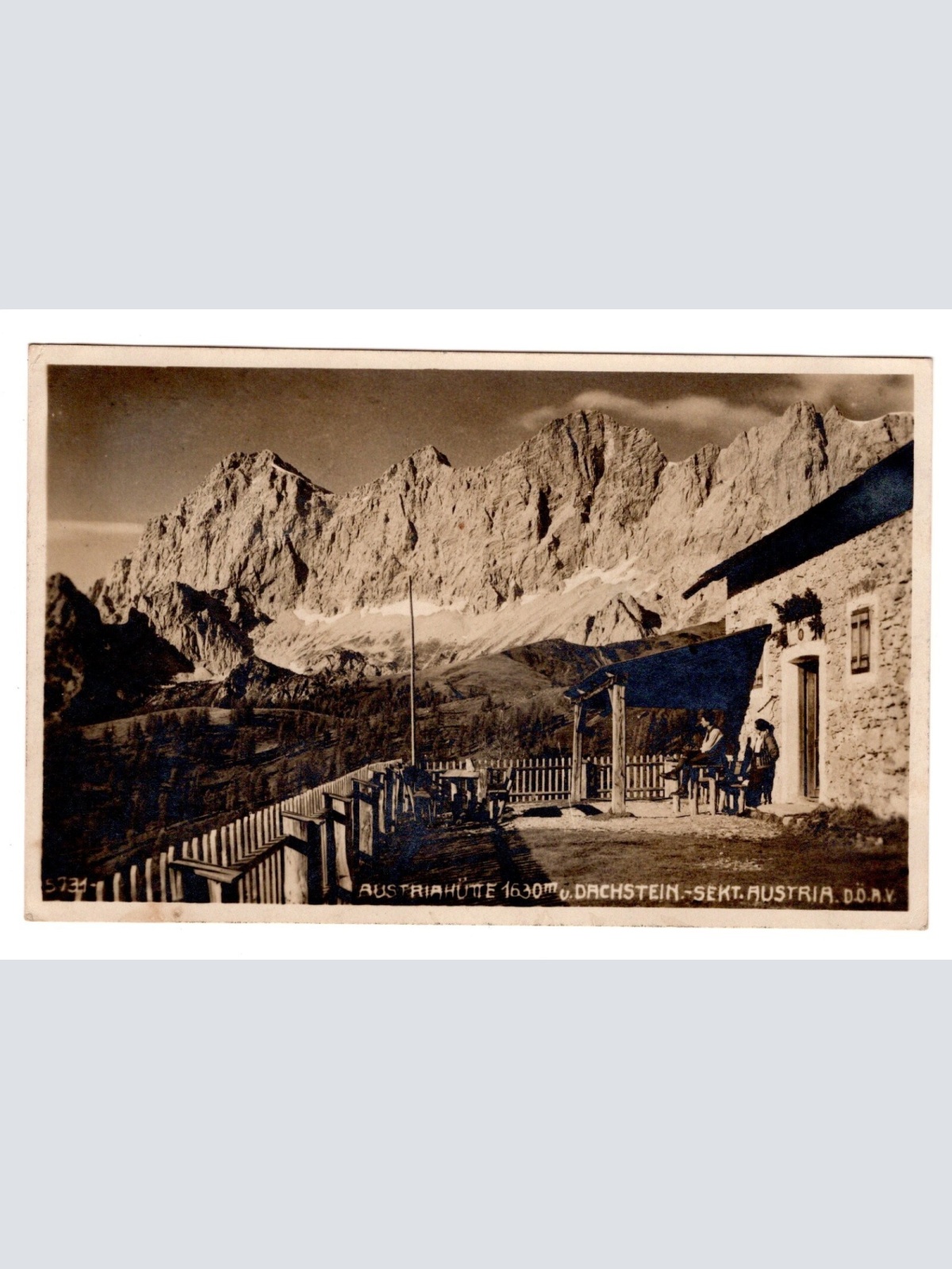 AK, Austriahütte, Dachstein, Steiermark, Ansichtskarte (S5688)