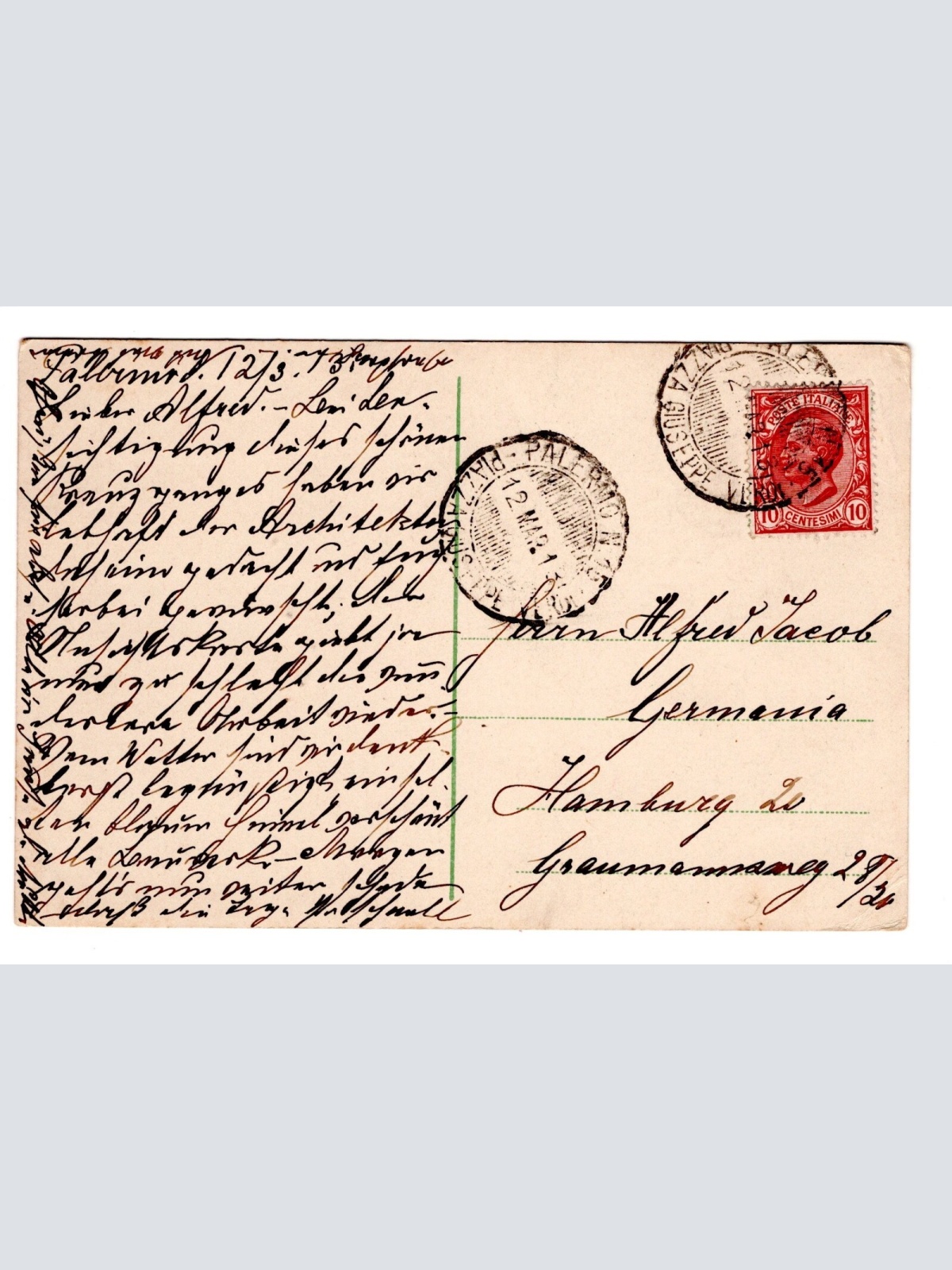 AK, Saluti da Monreale, Italien, Ansichtskarte (S5706)