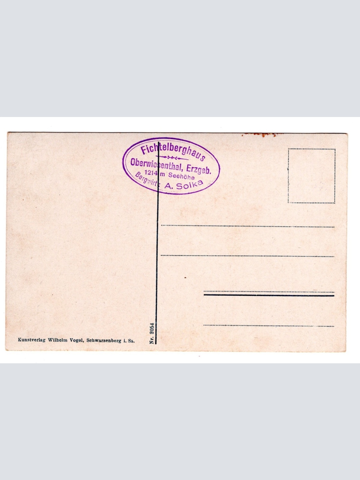 AK, Fichtelberg im Erzgebirge, Sachsen, Ansichtskarte (S5724)