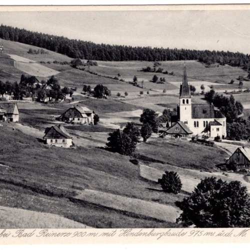 AK, Grunnwald bei Bad Reinerz, Polen, Ansichtskarte (S5731)