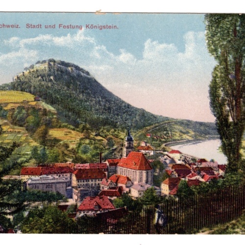 AK, Königstein, Sachsen, Ansichtskarte (S5735)