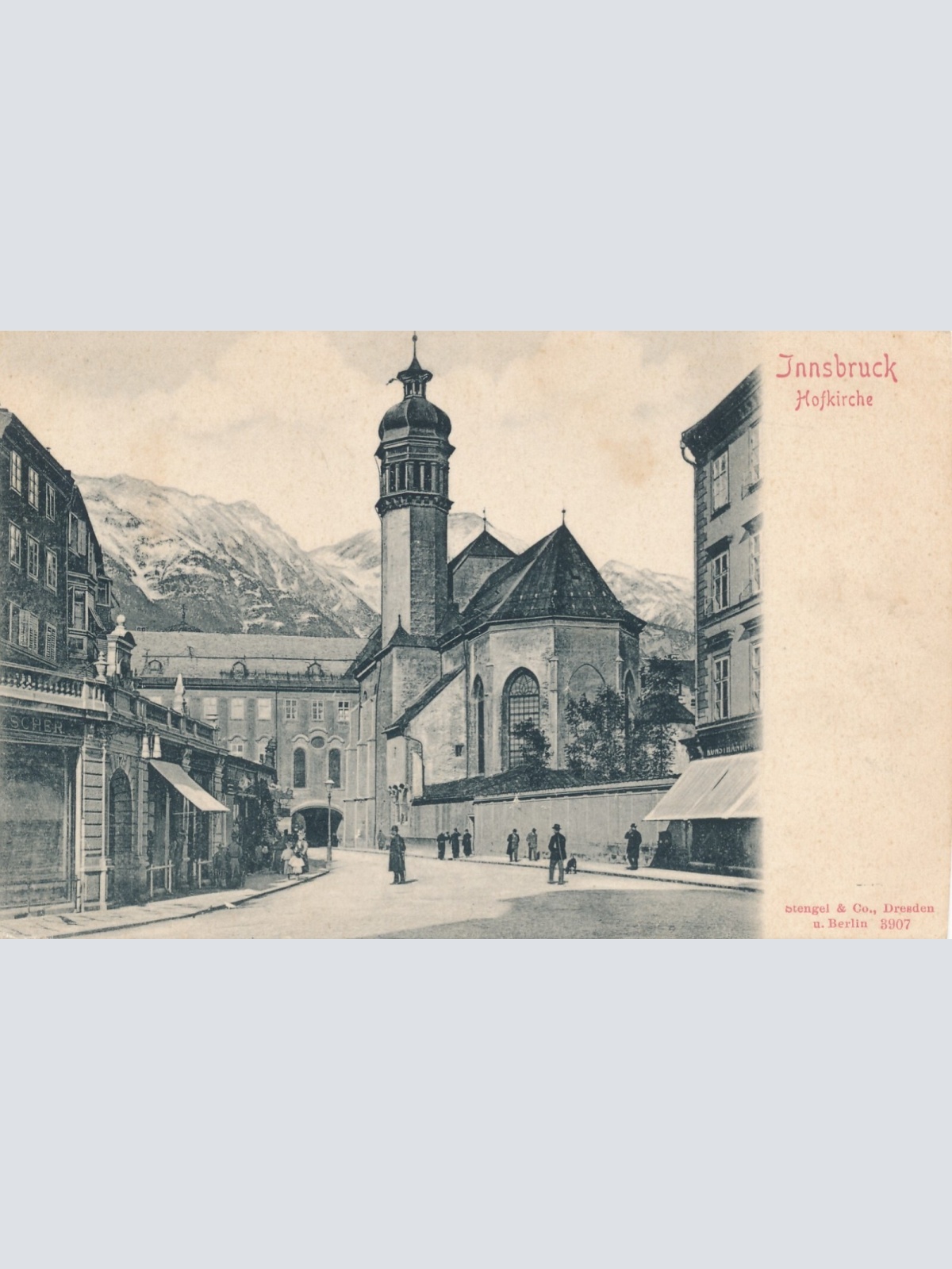 AK aus Innsbruck Hofkirche Tirol Ansichtskarte (14179)