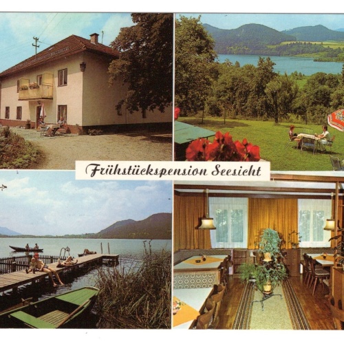AK, Frühstückspension Seesicht, St. Georgen, Kärnten, Ansichtskarte (S5746)