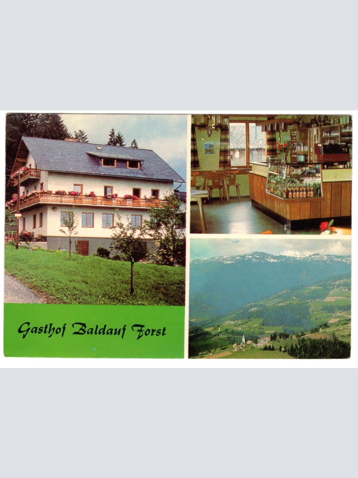 AK, Sankt Margarethen, Pension Baldauf, Kärnten, Ansichtskarte (S5748)