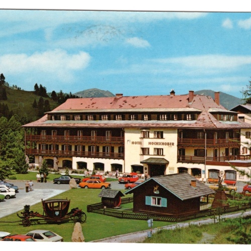 AK, Turracher Höhe, Hotel Hochschober, Kärnten, Ansichtskarte (S5754)