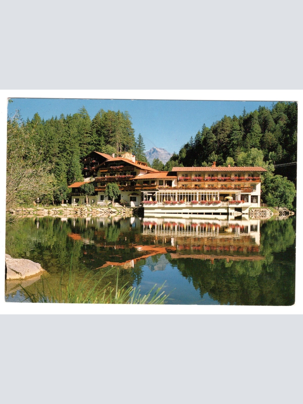 AK, Hotel Tristachersee, Amlach, Tirol, Ansichtskarte (S5760)