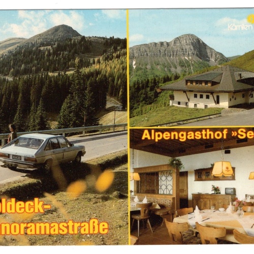 AK, Zlan, Alpengasthof Seetal, Kärnten, Ansichtskarte (S5762)