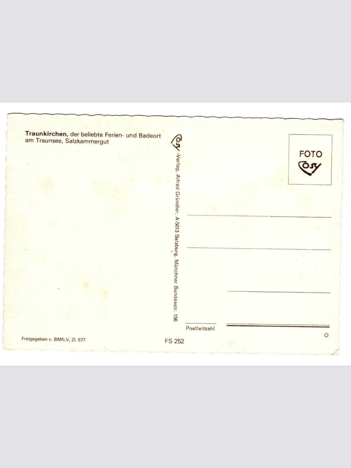 AK, Traunkirchen, Oberösterreich, Ansichtskarte (S5768)