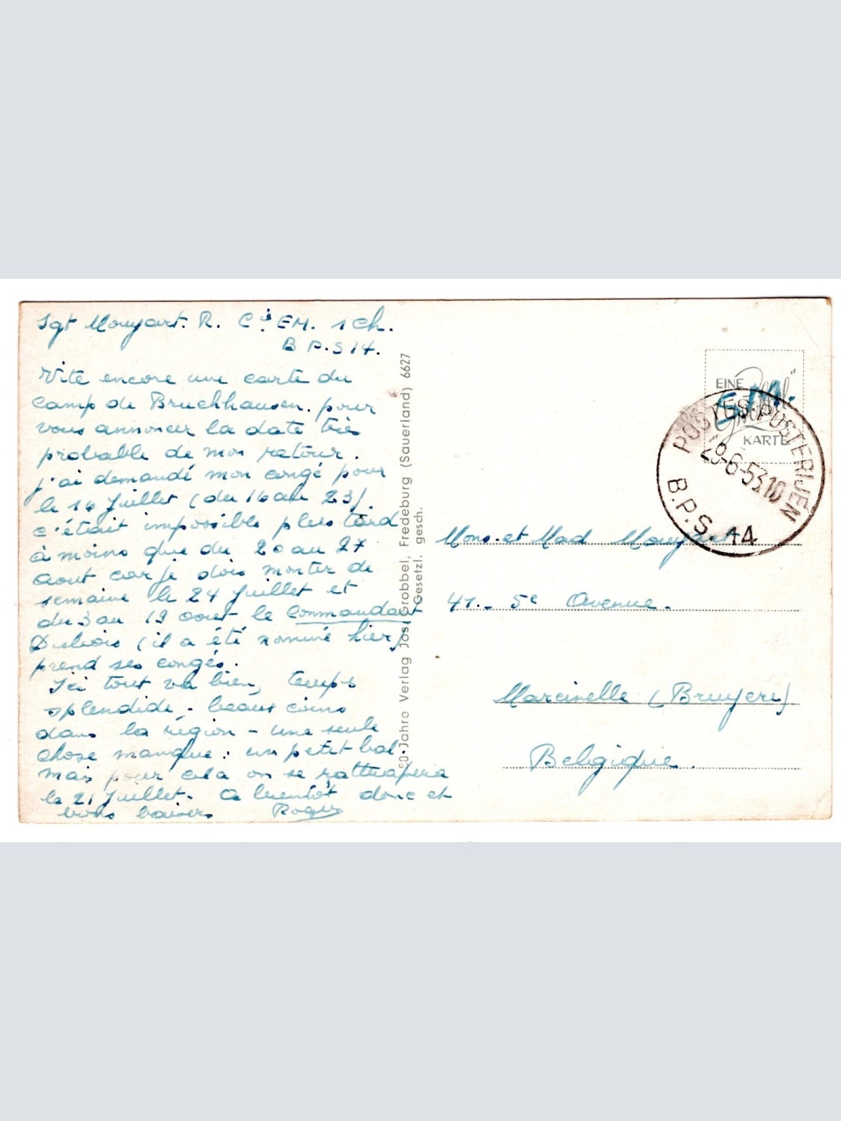 AK, Bruchhausen, Sauerland, Nordrhein-Westfalen, Ansichtskarte (S5825)