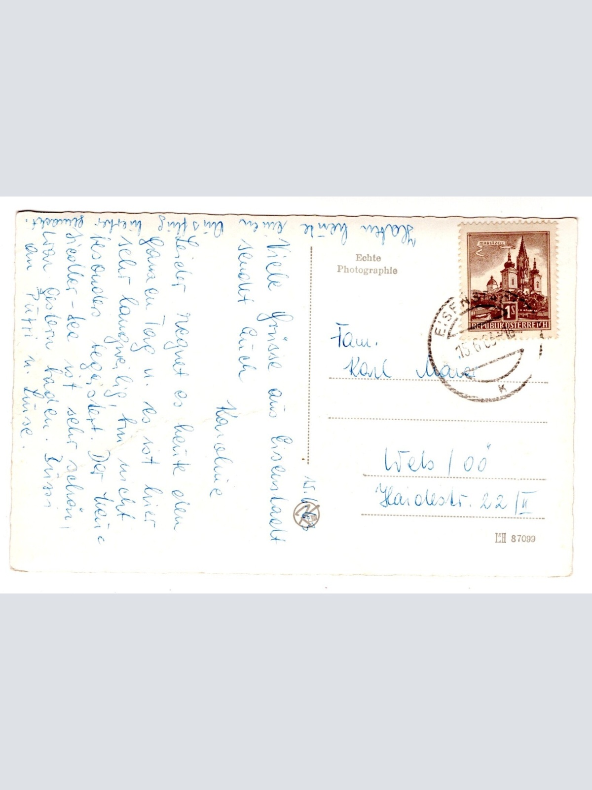 AK, Eisenstadt, Burgenland, Ansichtskarte (S5846)