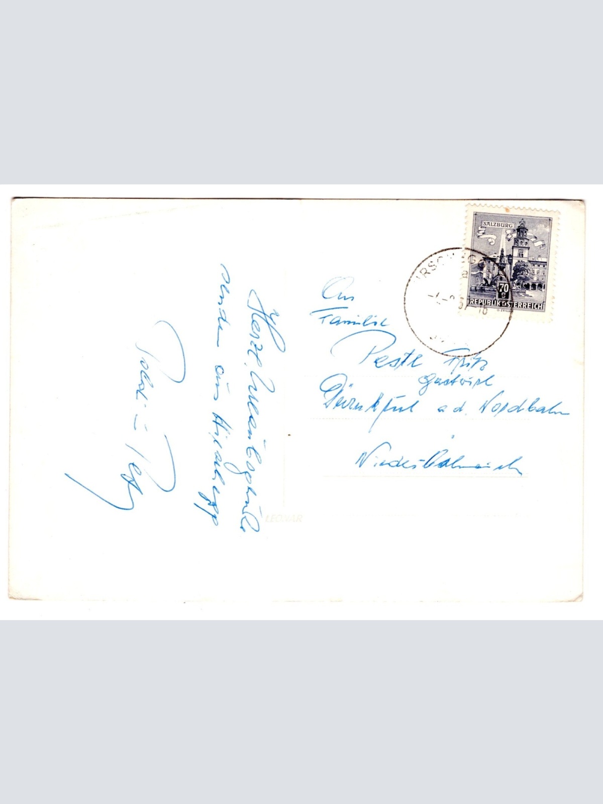 AK, Hirschegg, Erholungsheim, Lankowitz, Steiermark, Ansichtskarte (S5853)