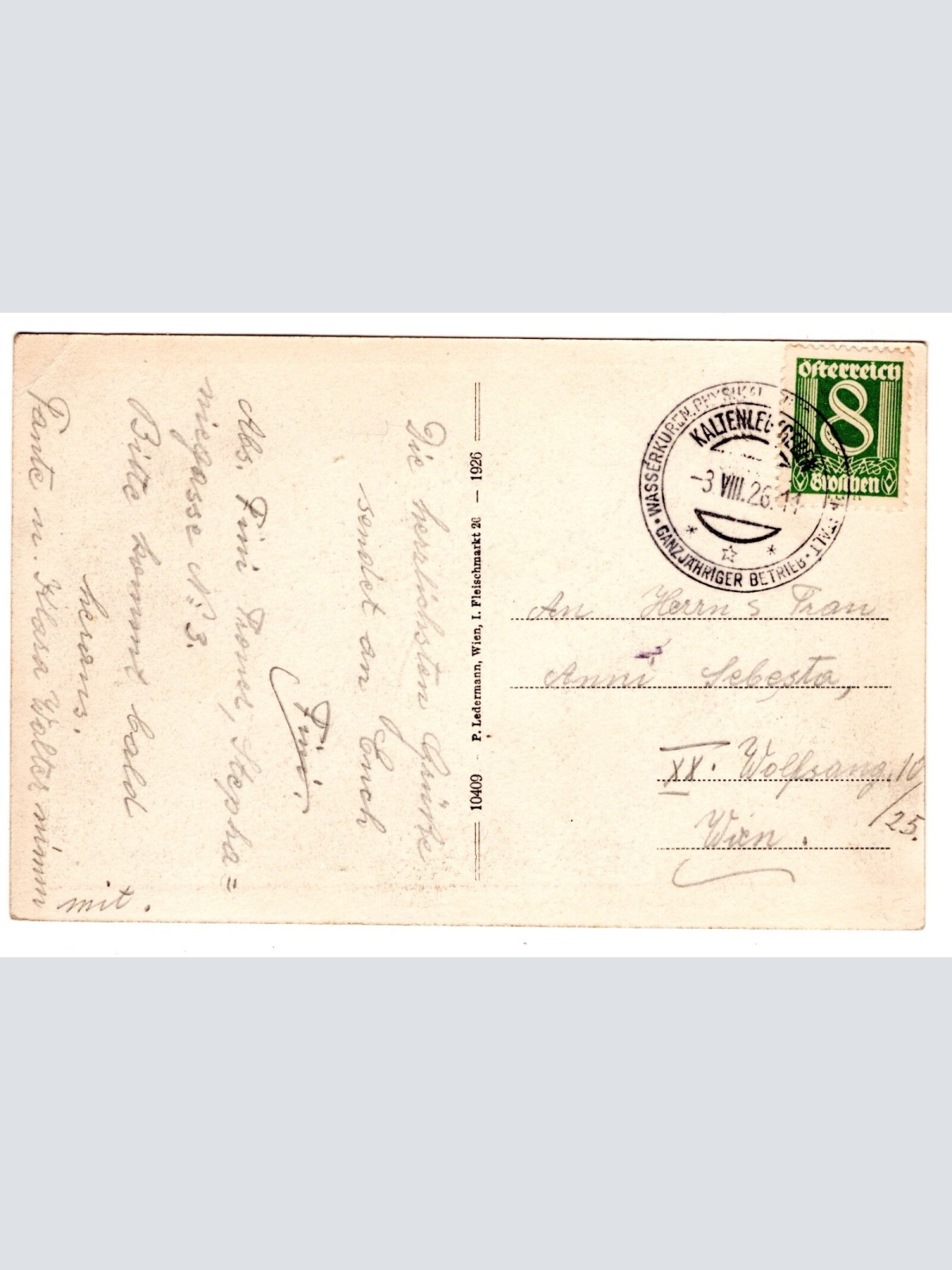 AK, Kaltenleutgeben, Niederösterreich mit Gaisberg, Ansichtskarte (S5856)