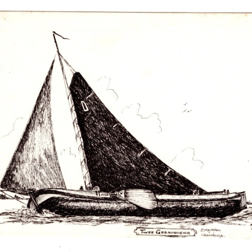 AK, Twee Gebroeders, Ansichtskarte (S5873)