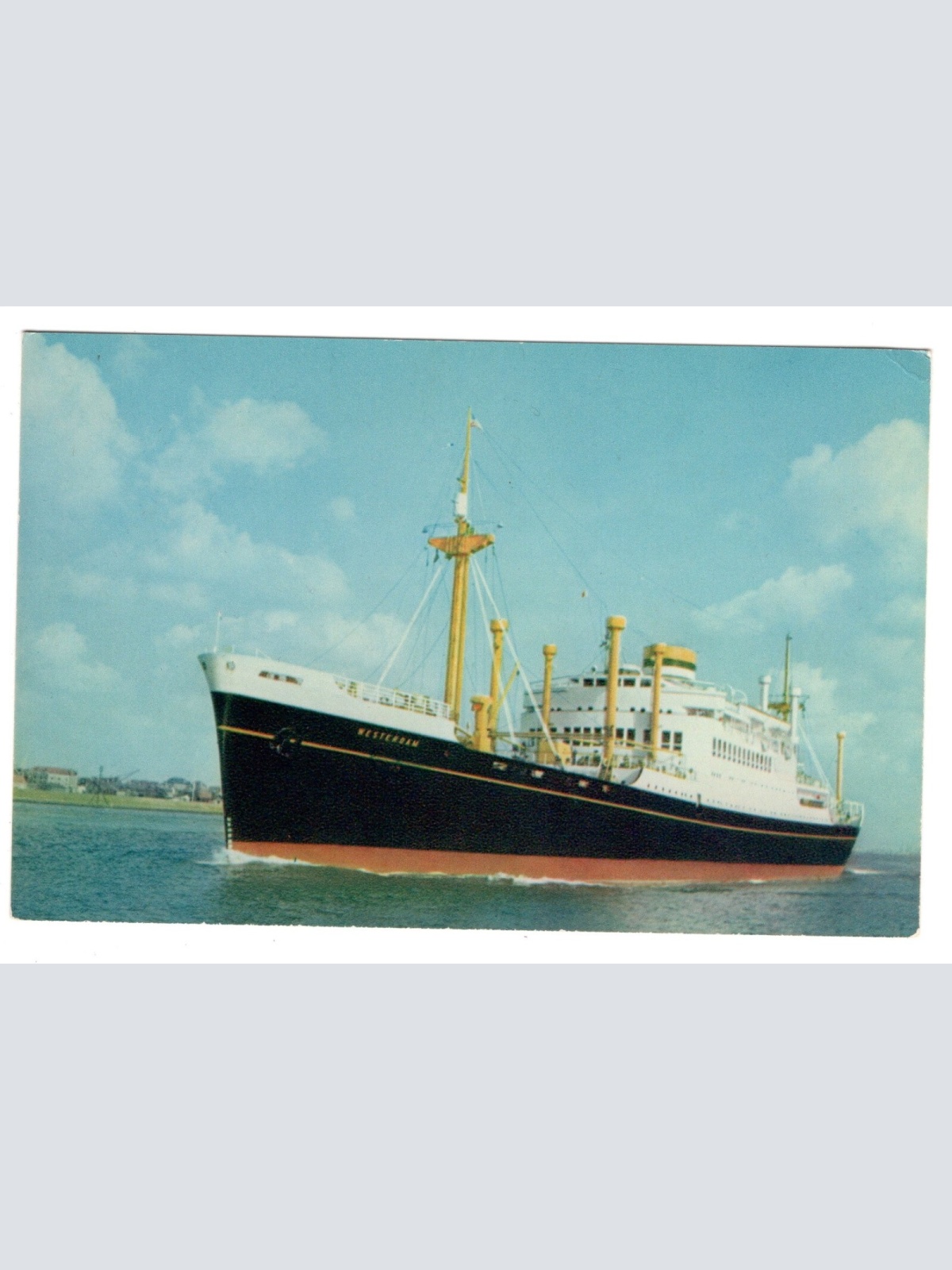 AK, Holland-America Line, m.v. Westerdam, Ansichtskarte (S5897)