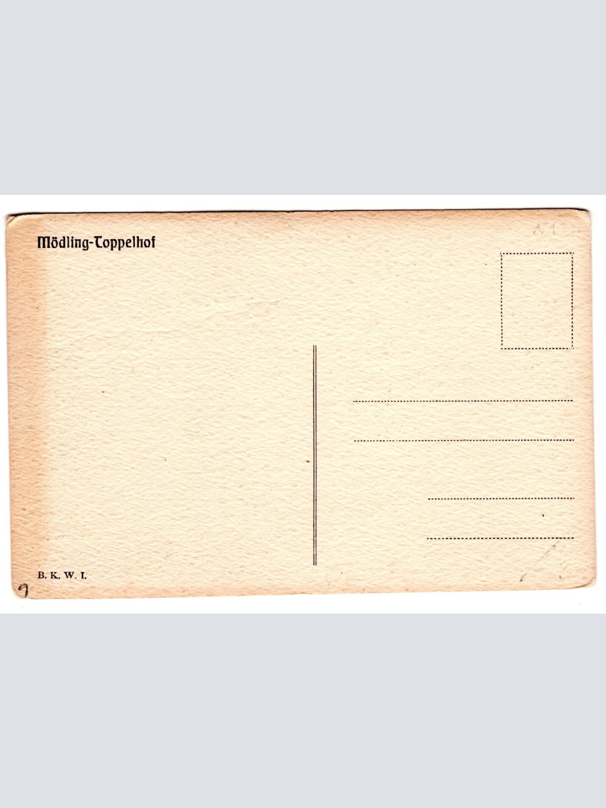 AK, Mödling-Toppelhof, Niederösterreich, Ansichtskarte (S5921)