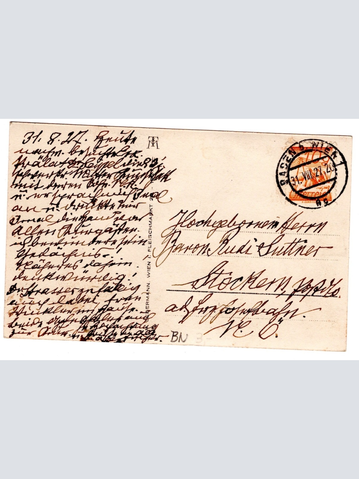 AK, Baden bei Wien, Niederösterreich, Ansichtskarte (S5942)