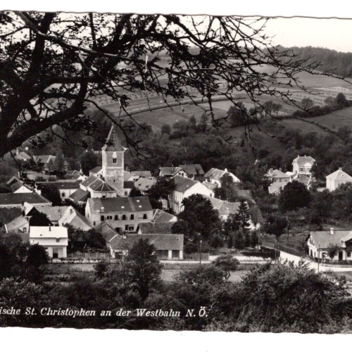 AK, St. Christophen an der Westbahn, Niederösterreich, Ansichtskarte (S5947)