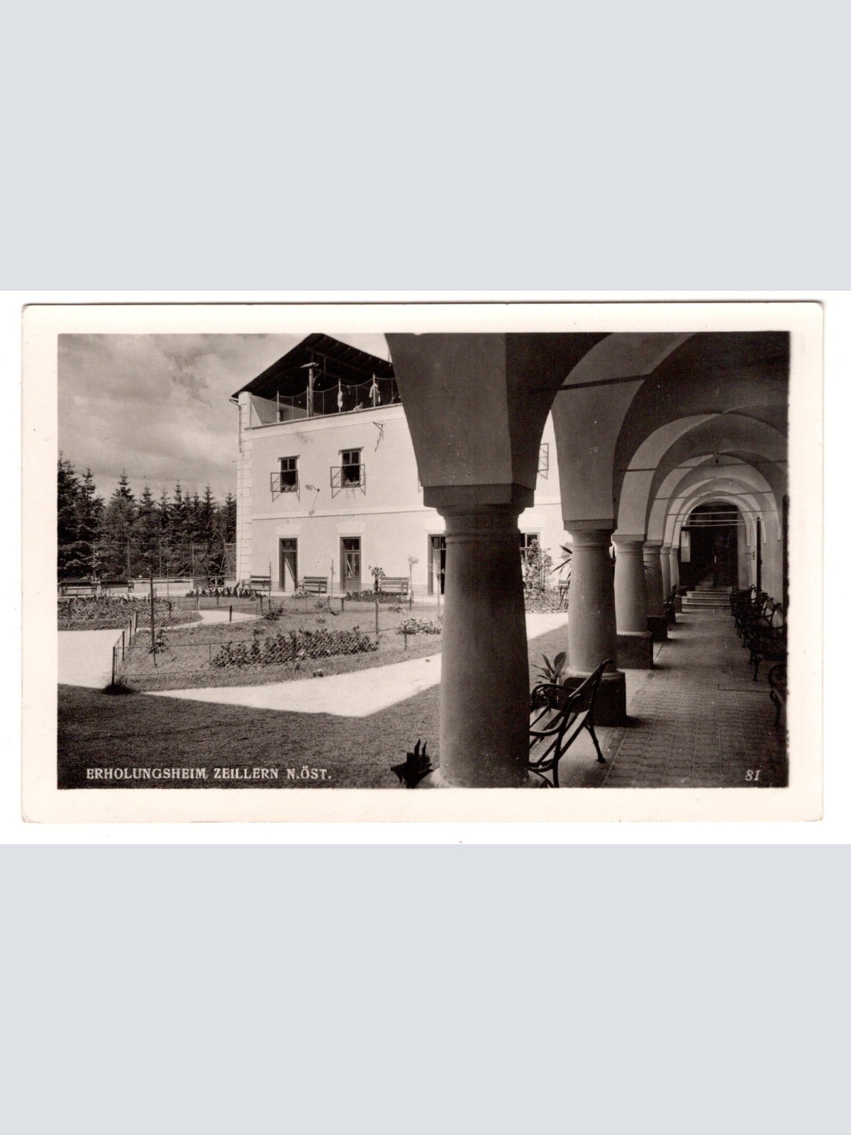 AK, Erholungsheim, Zeillern, Niederösterreich, Ansichtskarte (S5981)