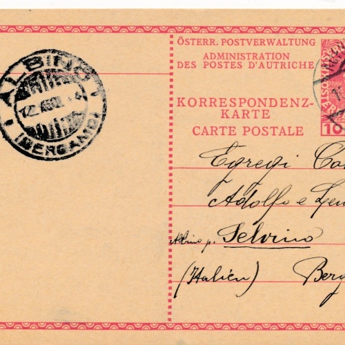 10 Heller Ganzsachen - Karte 1914 aus Kufstein (14379)