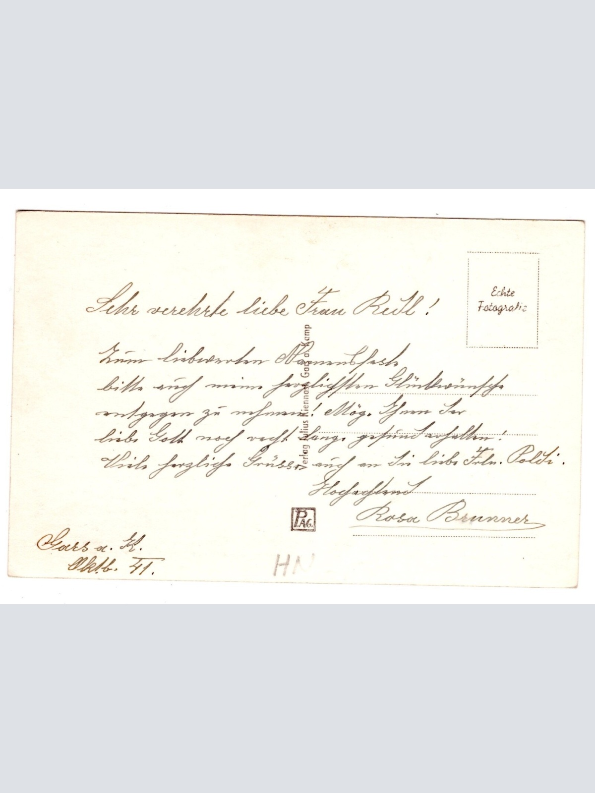 AK, Gars am Kamp, Niederösterreich, Ansichtskarte (S5984)