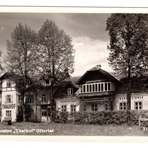 AK, Hotel Thalhof, Ottertal, Niederösterreich, Ansichtskarte (S6030)