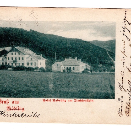AK, Mödling, Hotel Radetzky, Niederösterreich, Ansichtskarte (S6042)