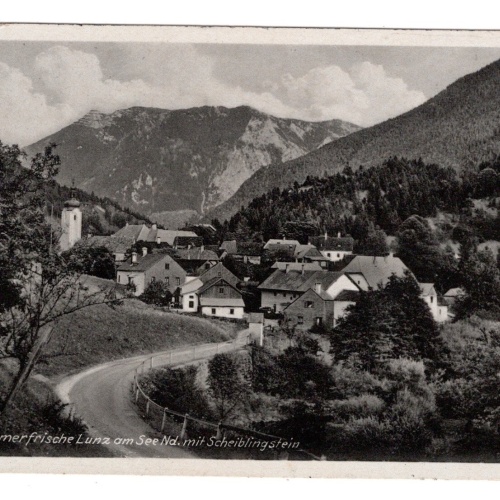 AK, Lunz am See, Scheiblingstein, Niederösterreich, Ansichtskarte (S6043)