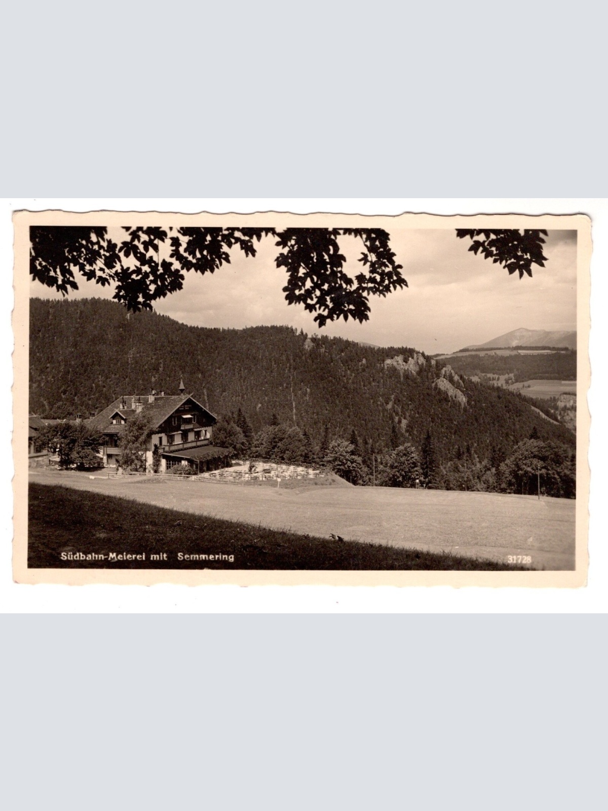 AK, Südbahn-Meierei, Semmering, Niederösterreich, Ansichtskarte (S6053)
