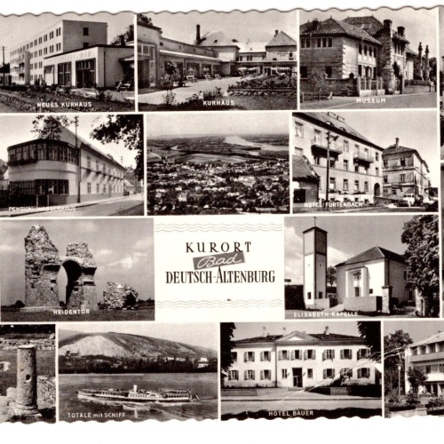 AK, Bad Deutsch Altenburg, Niederösterreich, Ansichtskarte (S6064)