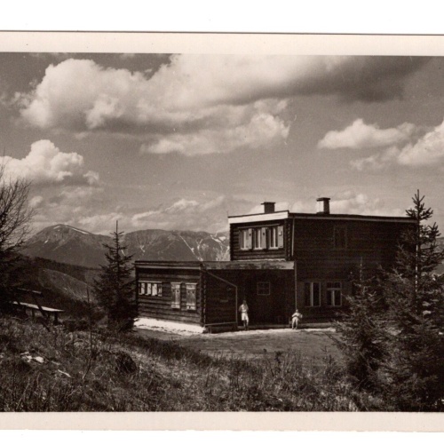 AK, Liechtensteinhaus auf dem Hirschenkogel, Ansichtskarte (S6072)