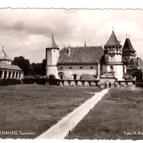 AK, Rosenburg, Turnierhof, Niederösterreich, Ansichtskarte (S6095)