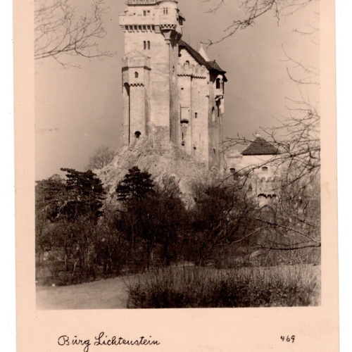 AK, Burg Liechtenstein, Niederösterreich, Ansichtskarte (S6102)