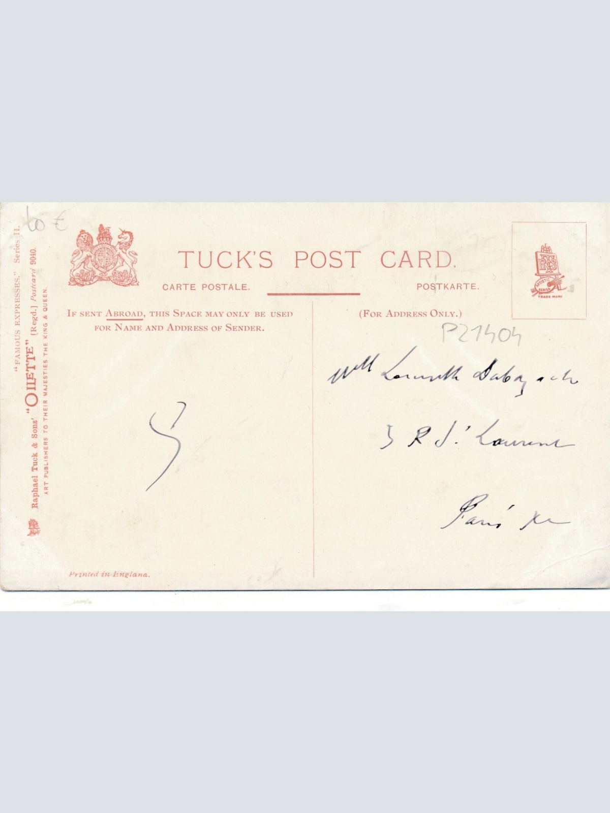 AK Eisenbahn - Zug Dover Boat Express SE. CH .RLY Ansichtskarte (14302)