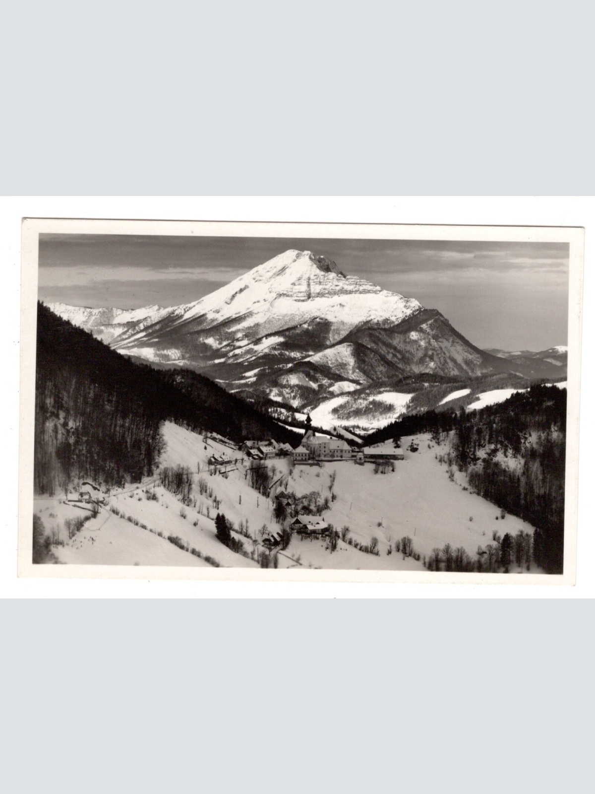 AK, Annaberg mit dem Ötscher, Niederösterreich, Ansichtskarte (S6142)