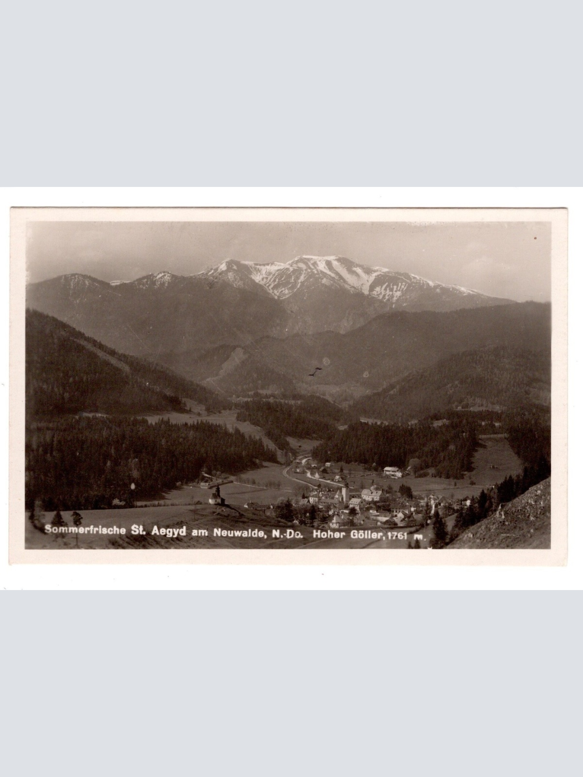 AK, Sankt Aegyd am Neuwalde, Niederösterreich, Ansichtskarte (S6147)