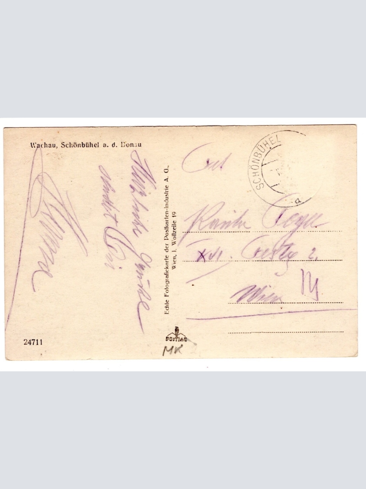 AK, Schönbühel a. D. Schloss, Niederösterreich, Ansichtskarte (S6163)