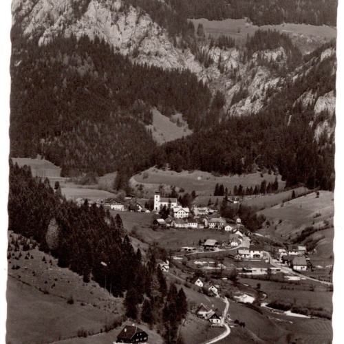 AK, Schwarzau im Gebirge, Falkenstein, Niederösterreich, Ansichtskarte (S6171)