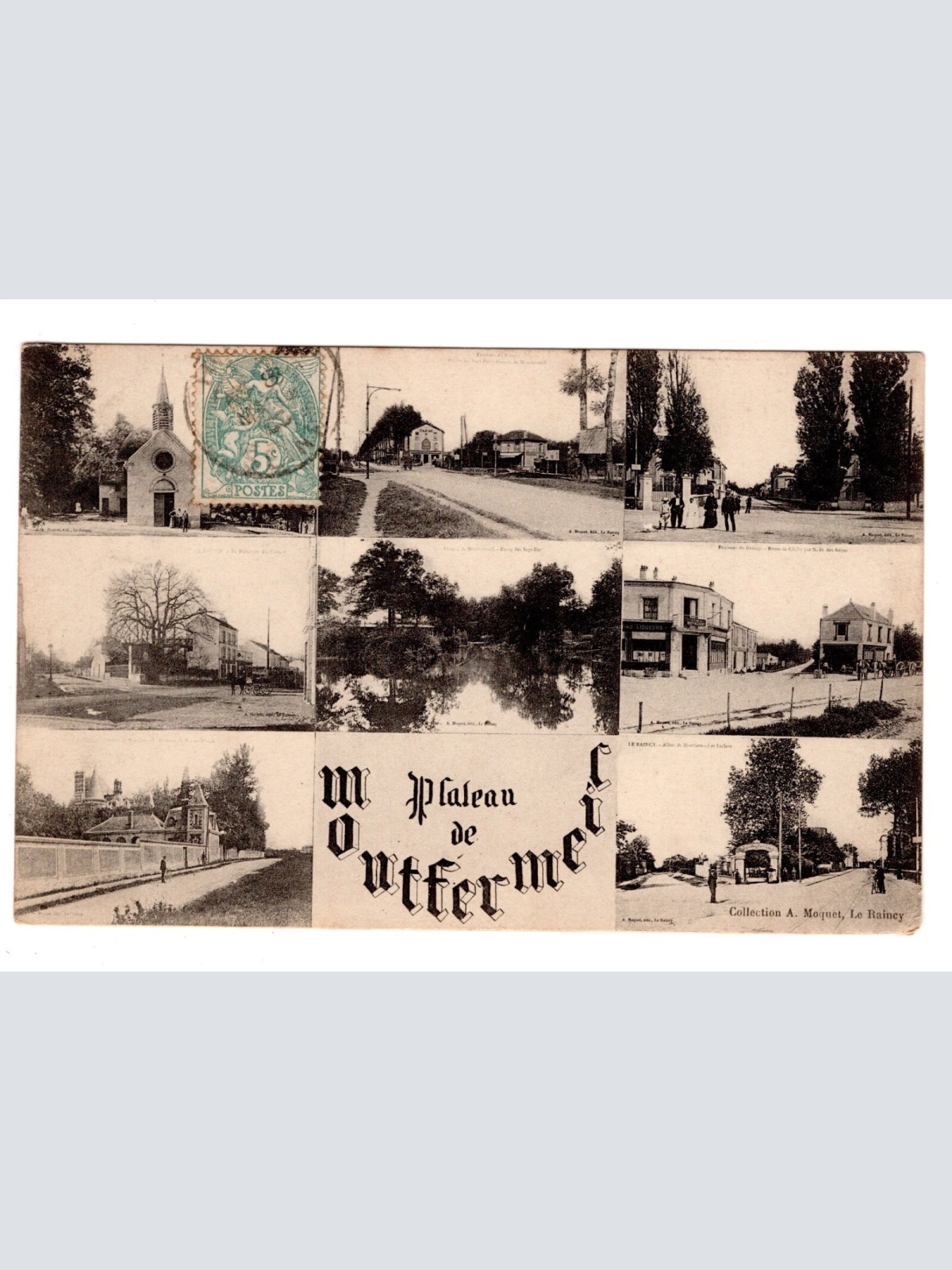 AK, Plateau de Montfermeil, Frankreich, Ansichtskarte (S6184)