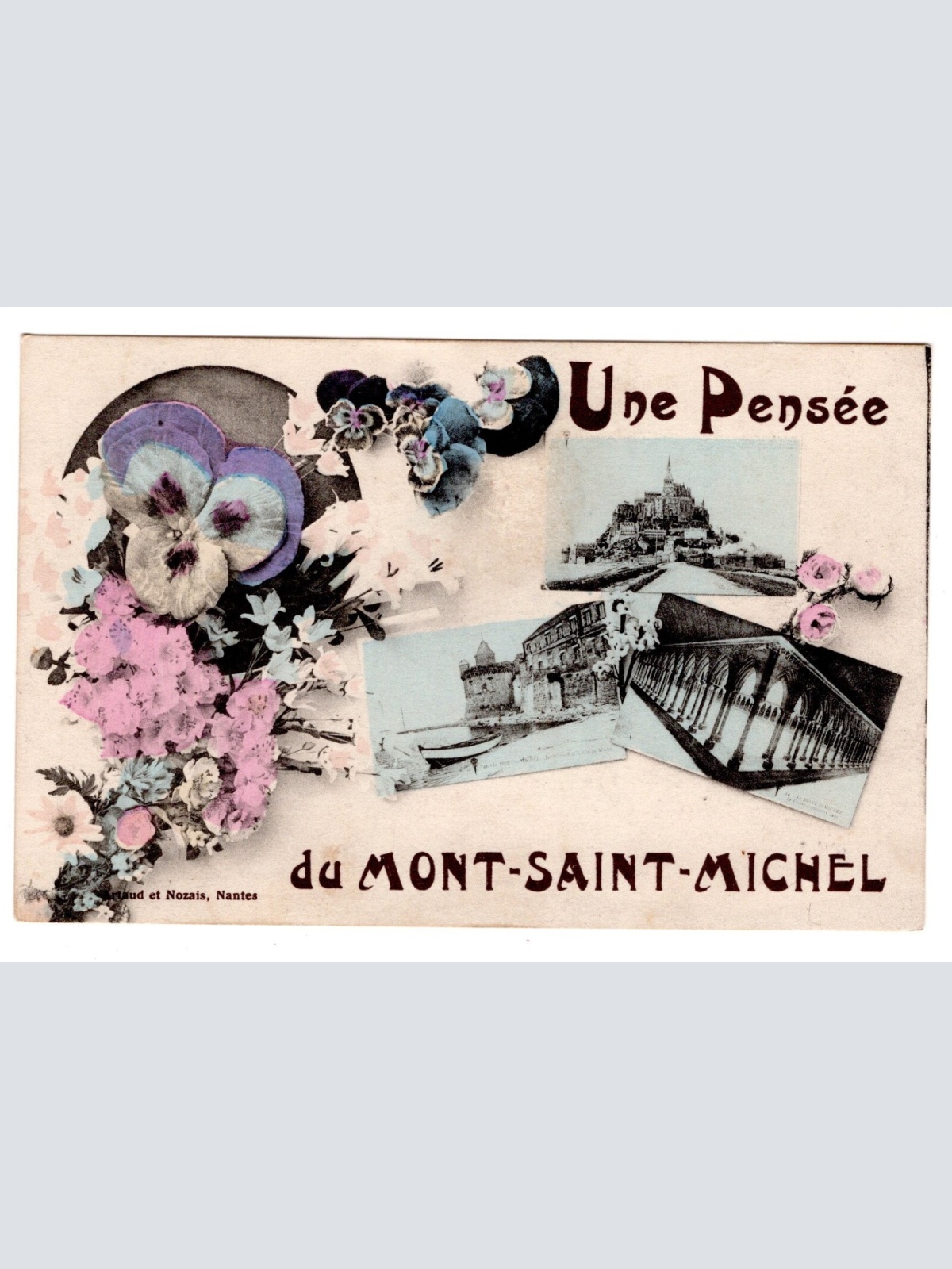 AK, Le Mont-Saint-Michel, Frankreich, Ansichtskarte (S6190)